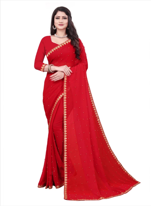 Women Saree – Red