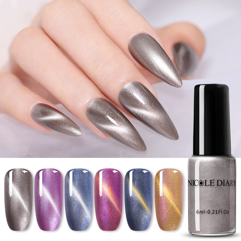 Cat Eye Nail Polish by Nicole journal