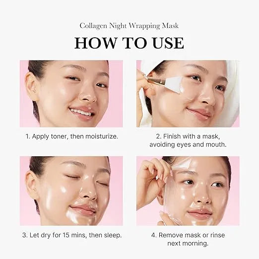 Medicube Collagen Overnight Peel-Off Facial Mask â€“ Pack of 1