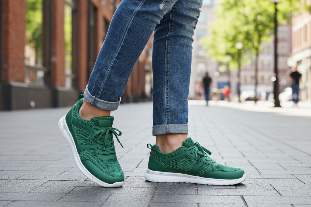 Green Men's Casual Shoes - Lifestyle